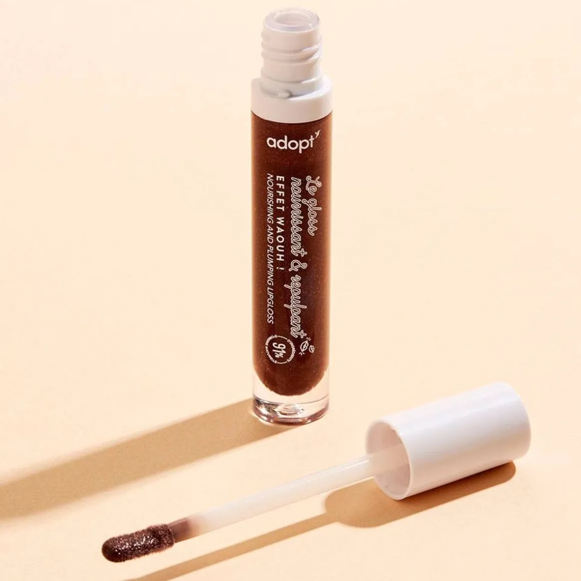 Gloss A Lèvres Paillete Avec Un Effet Wow !