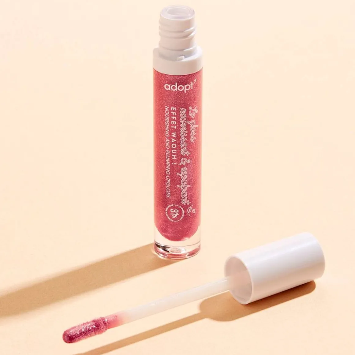 Gloss A Lèvres Paillete Avec Un Effet Wow !