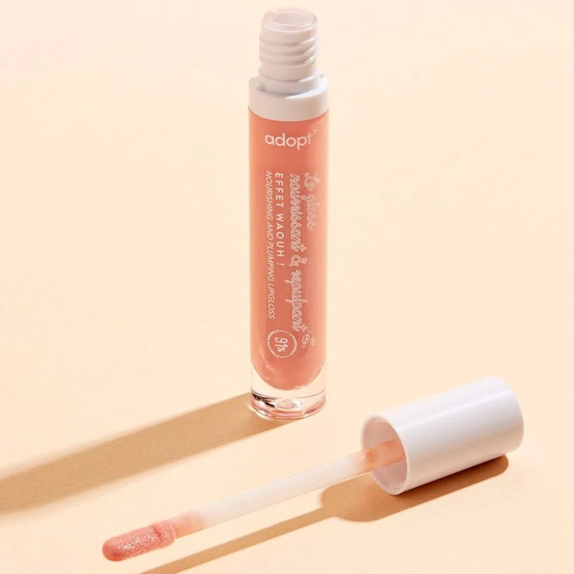 Gloss A Lèvres Paillete Avec Un Effet Wow !