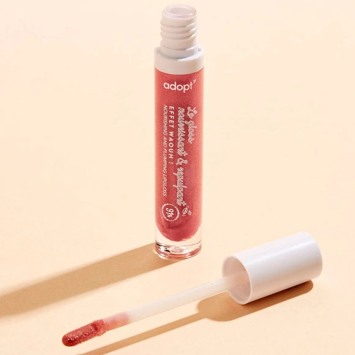 Gloss A Lèvres Paillete Avec Un Effet Wow !