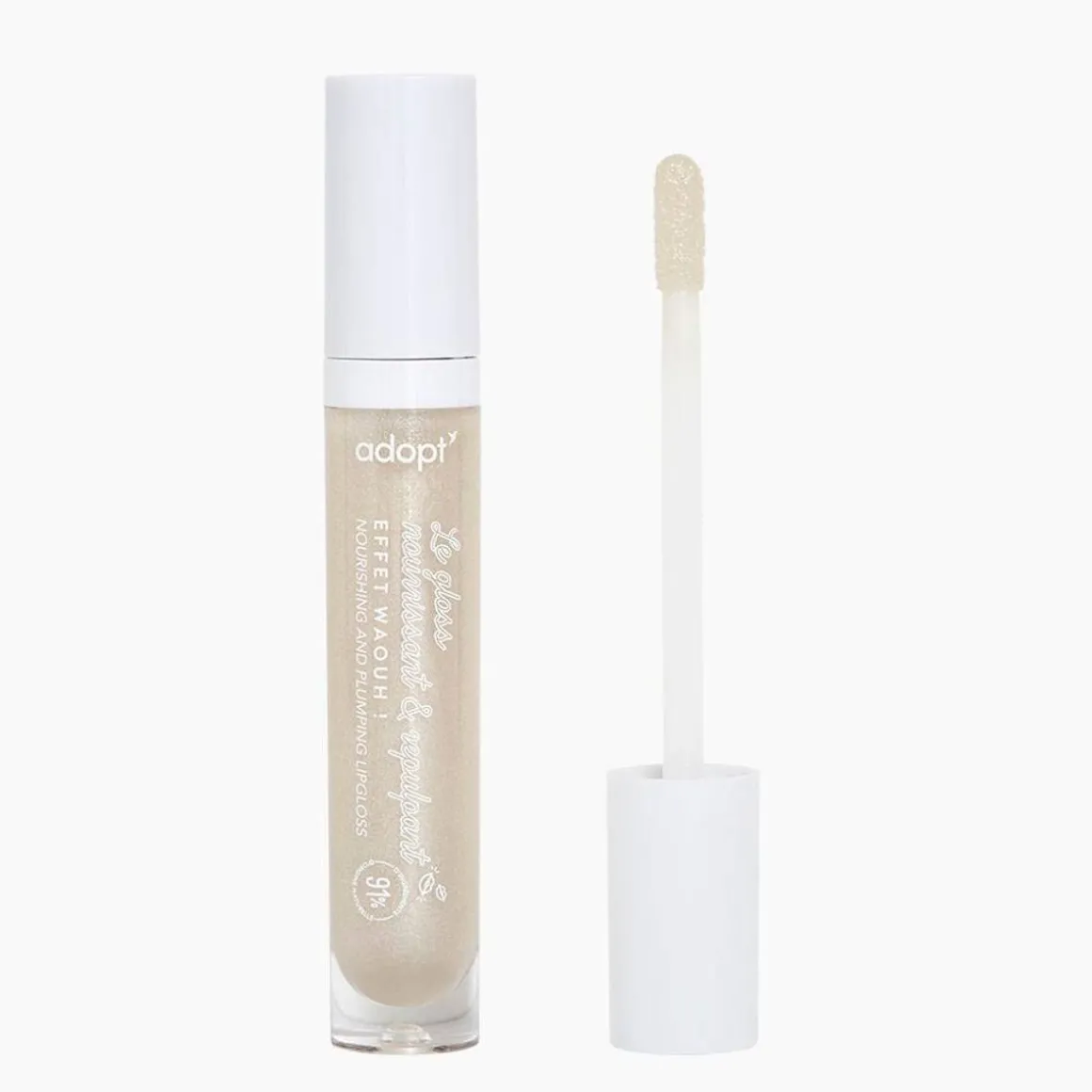 Gloss A Lèvres Paillete Avec Un Effet Wow !