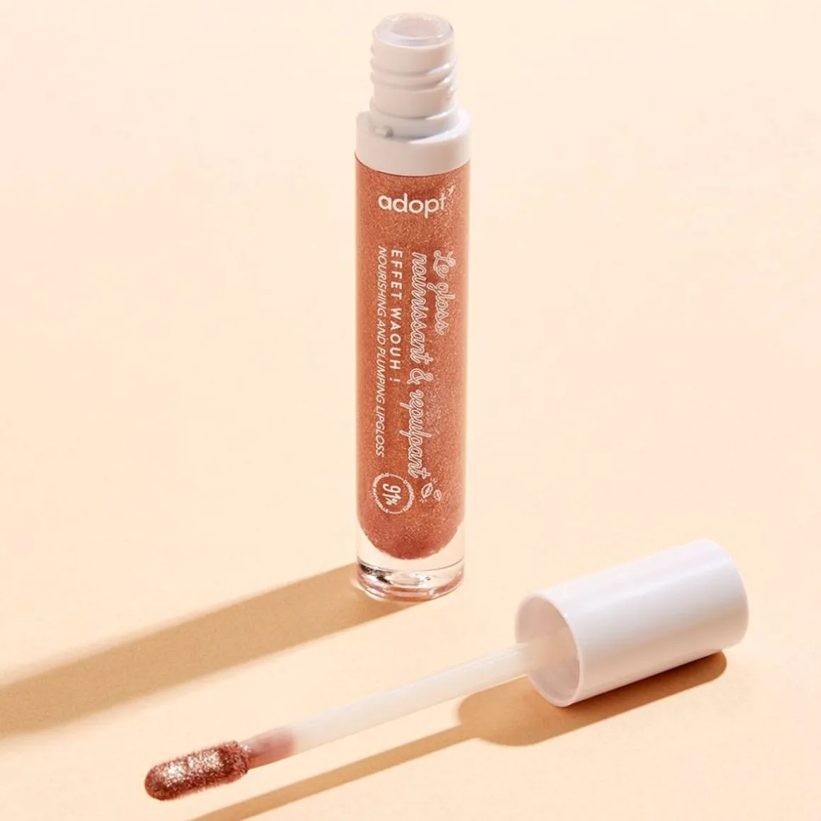 Gloss A Lèvres Paillete Avec Un Effet Wow !