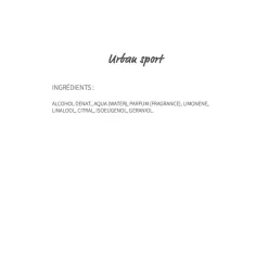 Sport Urbain